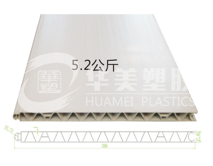 PVC extrusion plate