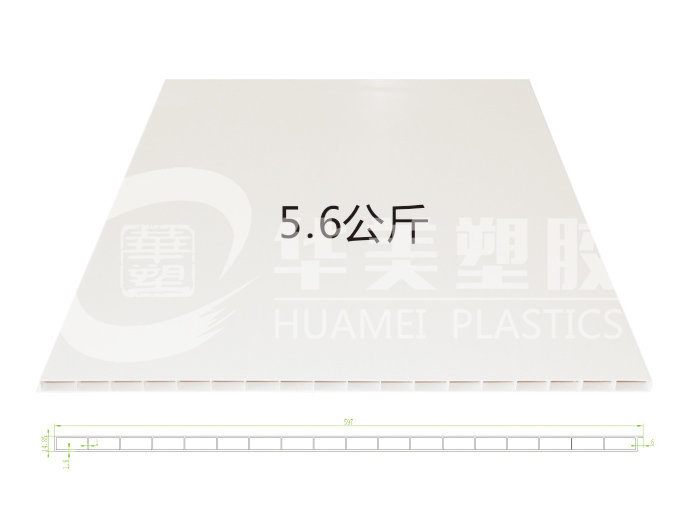 PVC extrusion plate