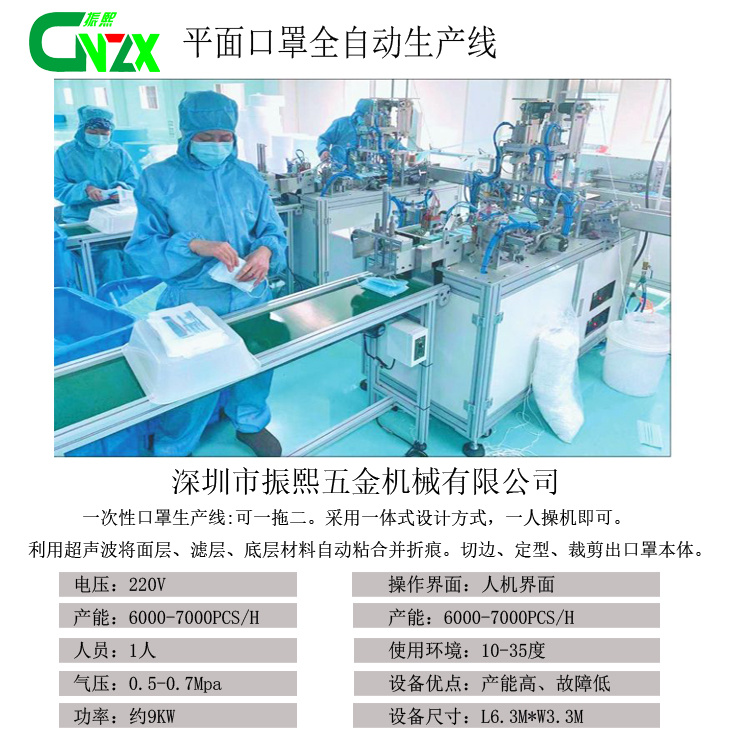 口罩生产线