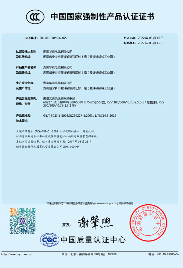 China Compulsory Product Certification