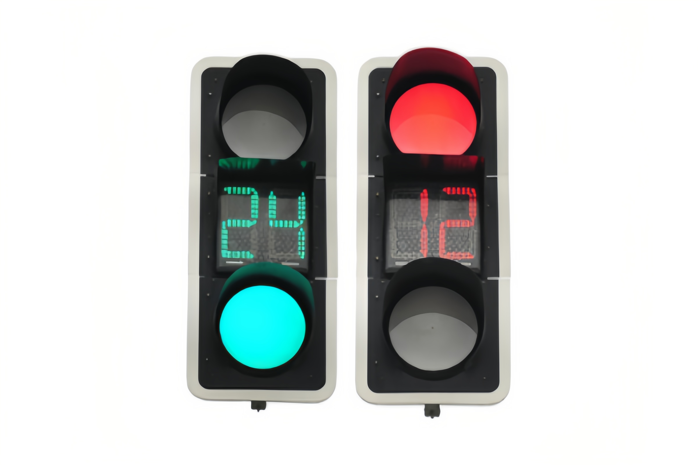 400mm Countdown Traffic Signal Head