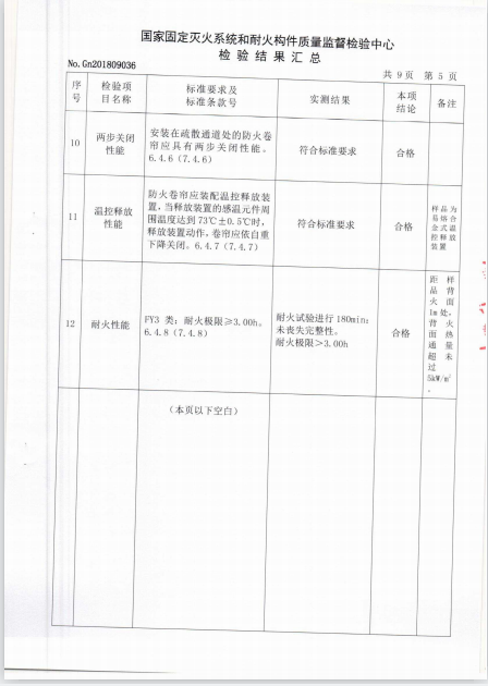 鋼制防火卷簾-80（鋼制簾片）-6
