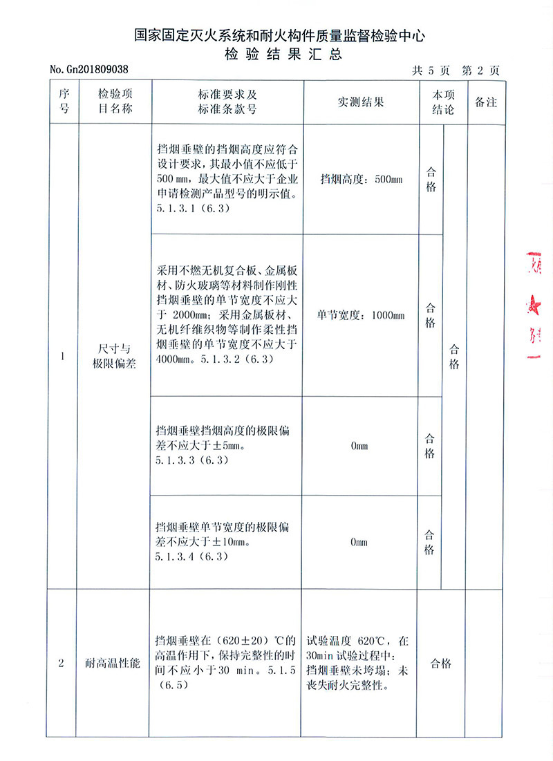 固定式剛性擋煙垂壁-3