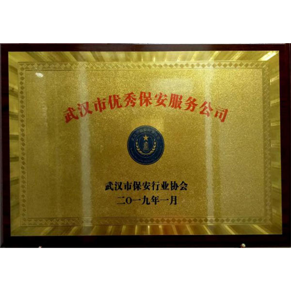 2018年武汉市优秀保安服务公司
