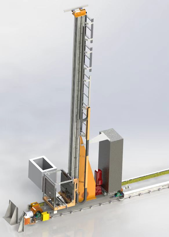 Single Column and Double Depth Stacker