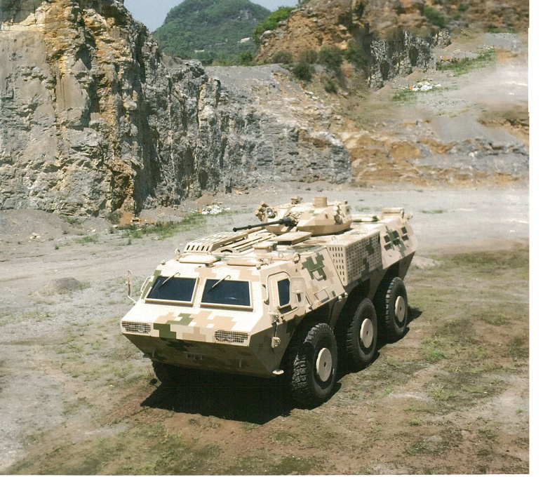CS/VN96X6 wheeled armoured vehicle