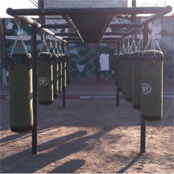 Sandbag ladder