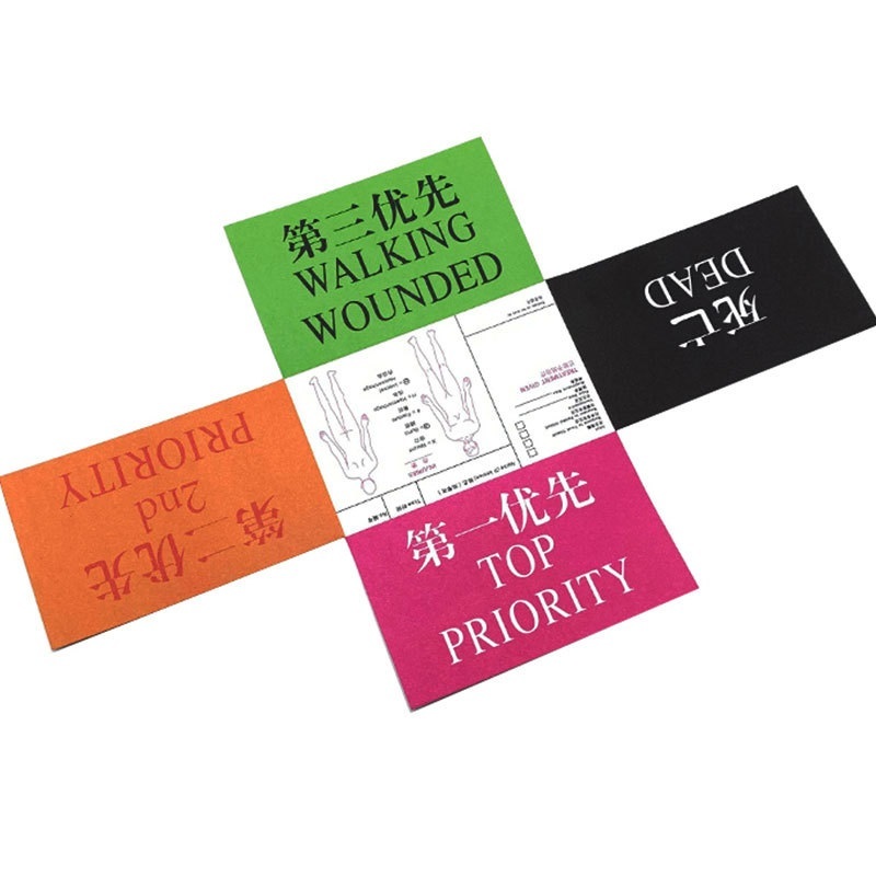 Injury detection card
