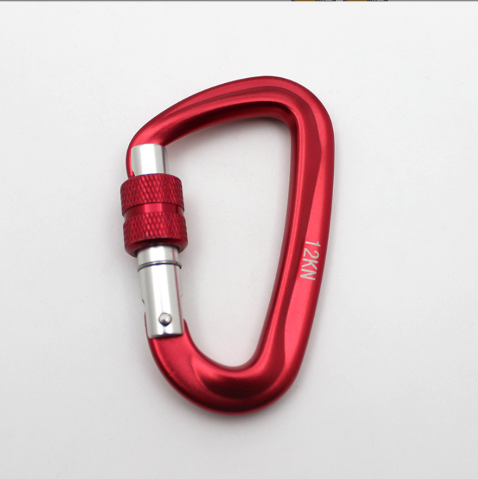 D type climbing buckle outdoor climbing safety hook
