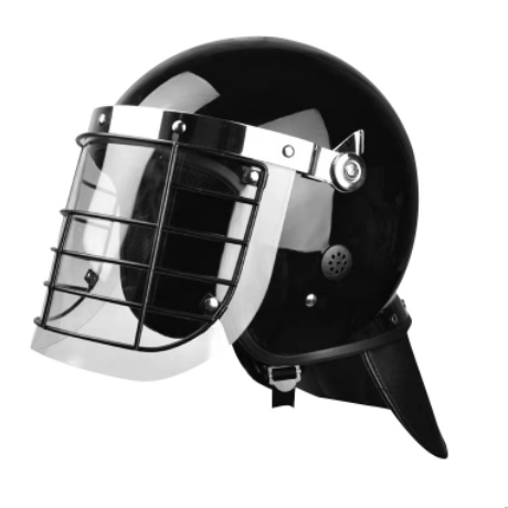 Anti riot helmet (iron mesh)