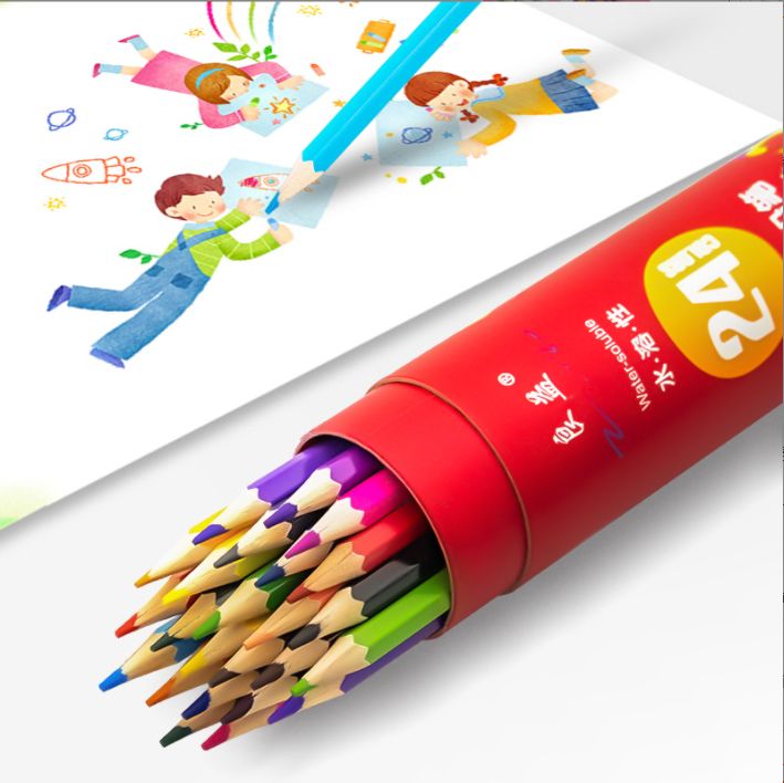 Water soluble color pencil