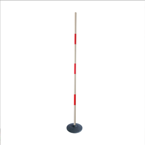 Snake running marker post