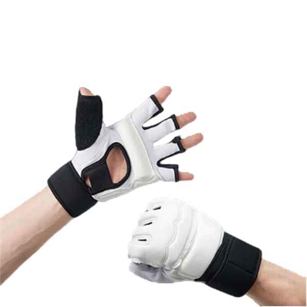 Half-finger gloves for Sanda