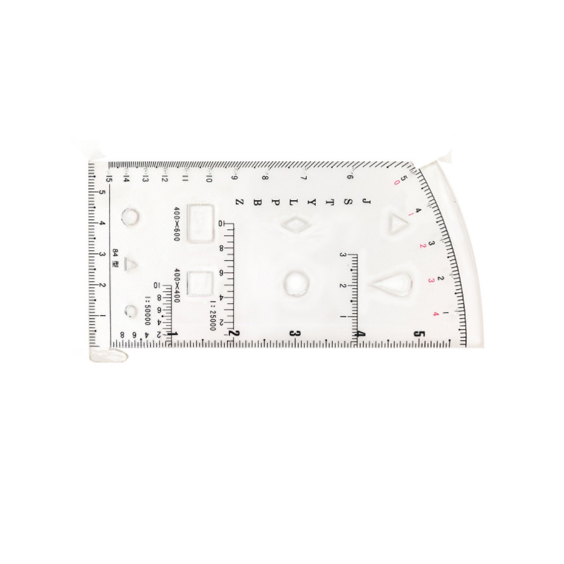 Artillery command ruler three piece set