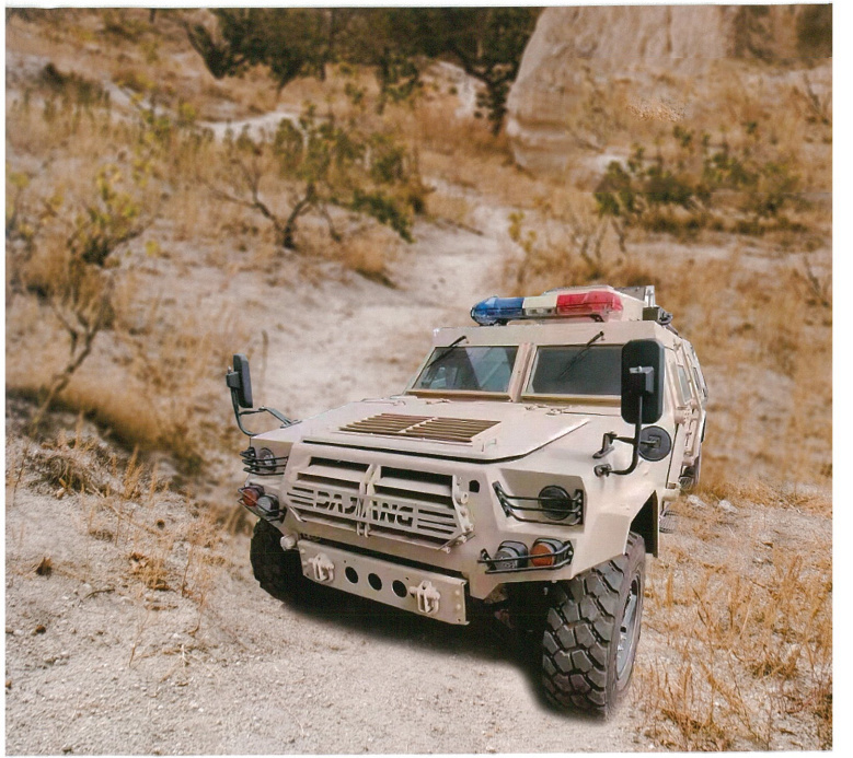 NBC wheeled reconnaissance vehicle