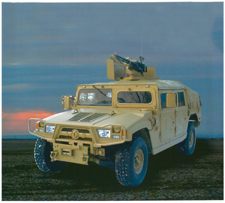 CS/VA1 type light fire assault vehicle adopts military off-road vehicle
