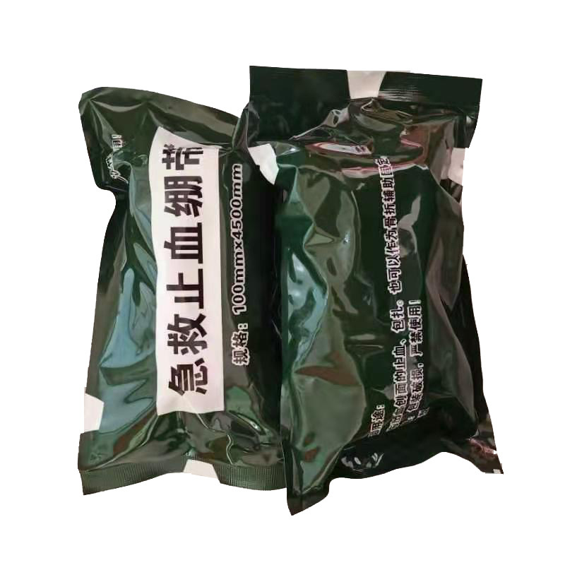 First aid hemostatic bandage