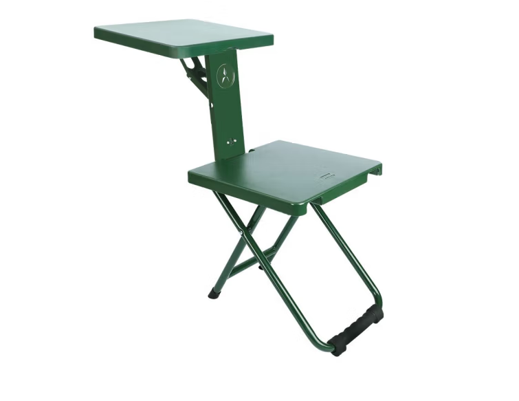 Field portable single-player writing chair