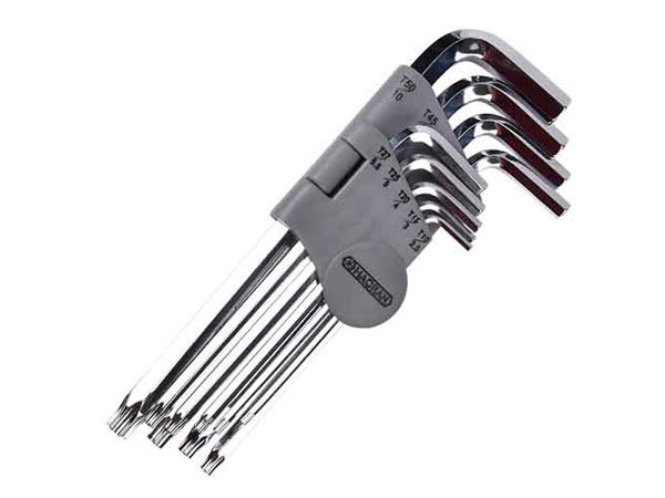 9件套平頭花型扳手(2.5~10mm/T10~50)