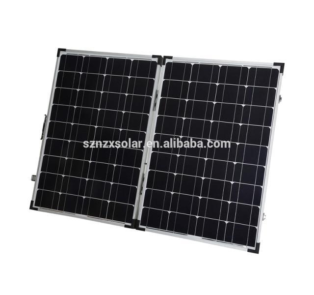 Folding solar panel