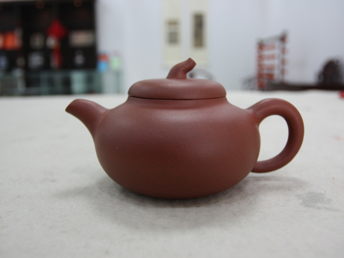 茄段紫砂壶