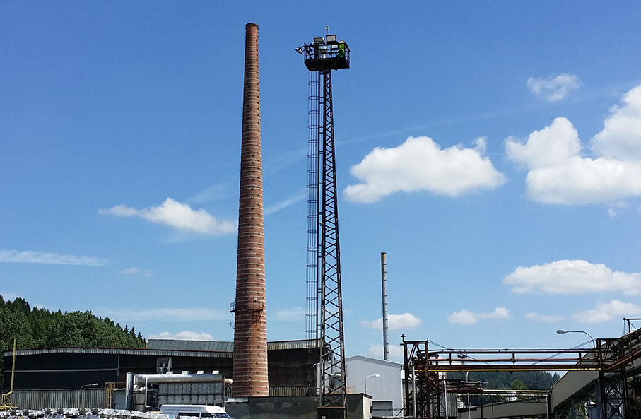 Factory High Mast Lighting at Bridlicna Town
