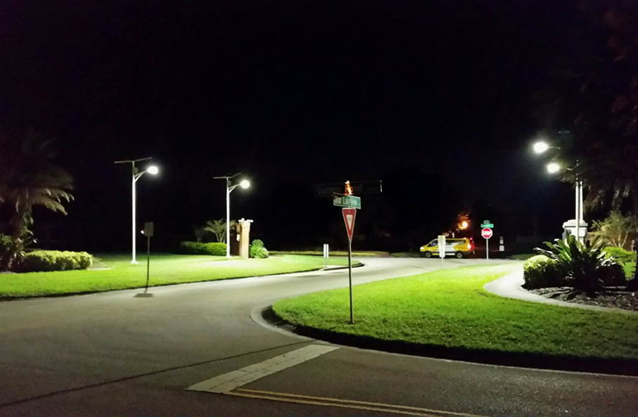 Street Light Project in Michigan