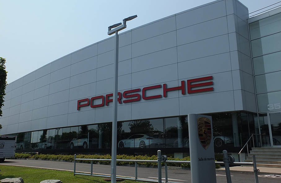 Porsche Prestige Car Dealership Project