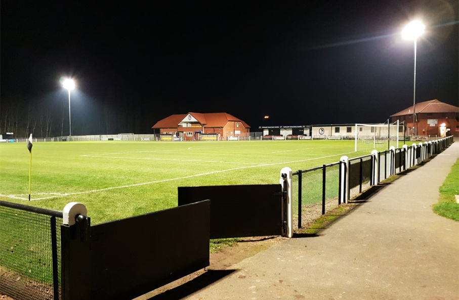 Coalville Town Football Club Lighting Project