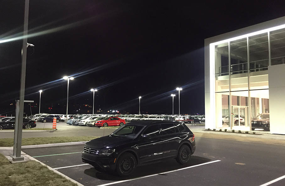 Volkswagen Car Dealership Lighting Project