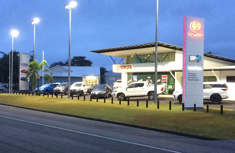 Queensland car dealership project