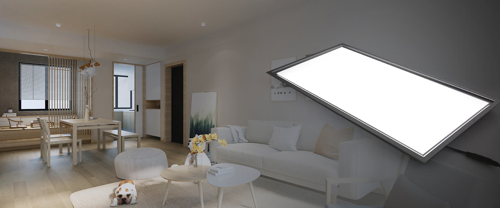 LED flat lamp series