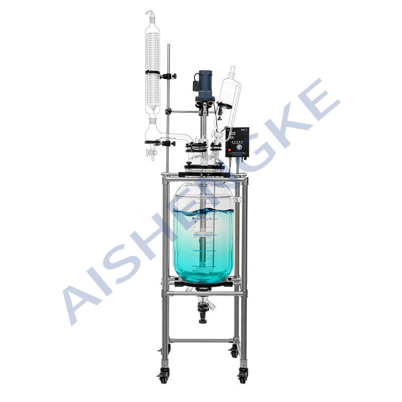good price and quality borosilicate glass reactor