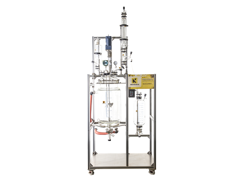 Upgrade 20L Jacketed Pilot Glass Reactor For Laboratory