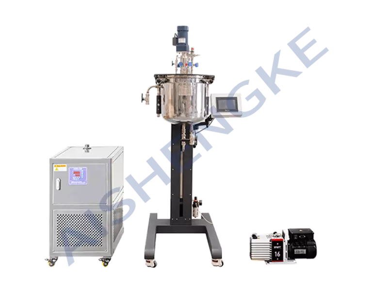 Lab 316l High Pressure Jacketed Stainless Steel Chemical Reactor Vessel