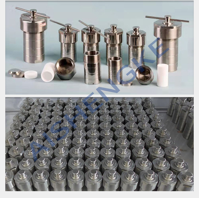 500ml Laboratory Small Stainless Steel Autoclave Hydrothermal Synthesis Reactor