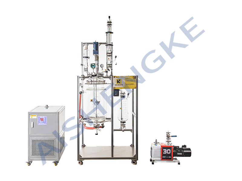 Upgraded Glass Reactor-Reactive Distillation Integrated Machine