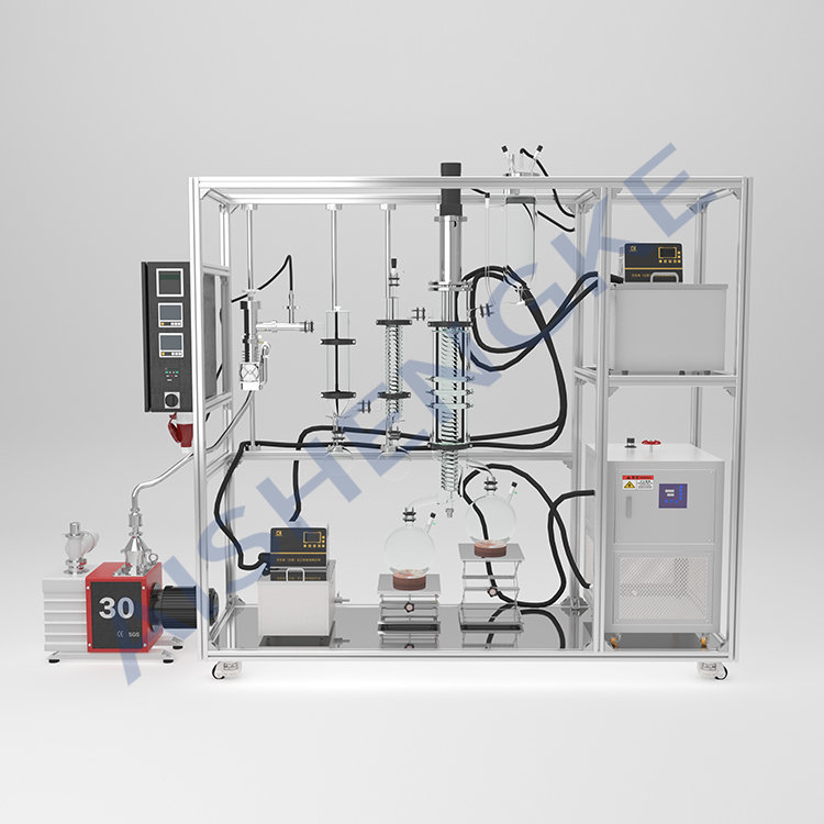 0.1~15kg/h Processing Capacity Vacuum Distillation Equipment For Sale