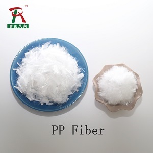 Polypropylene short fiber pp fiber for cement