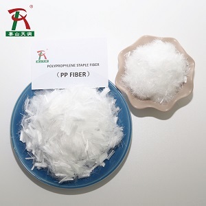 Polypropylene short fiber pp fiber for cement