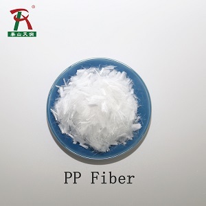 Polypropylene short fiber pp fiber for cement