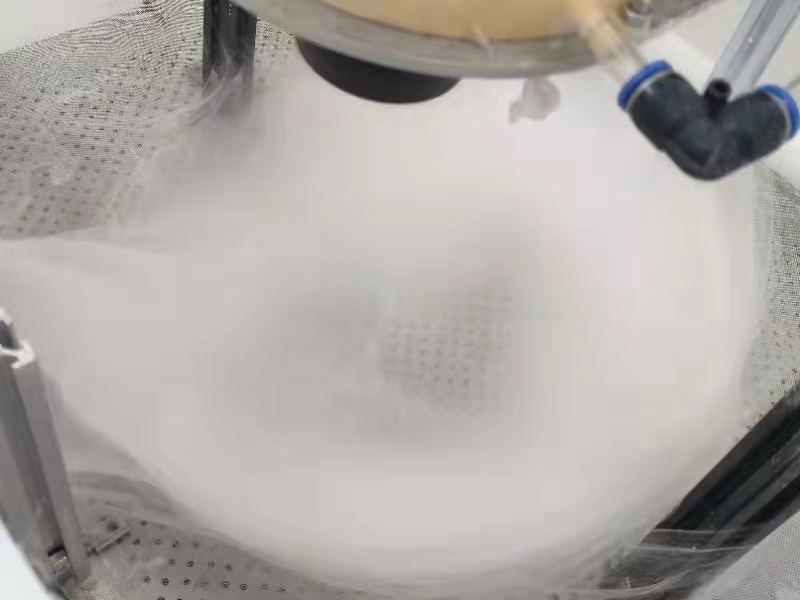 纺丝出现类似棉花糖现象？