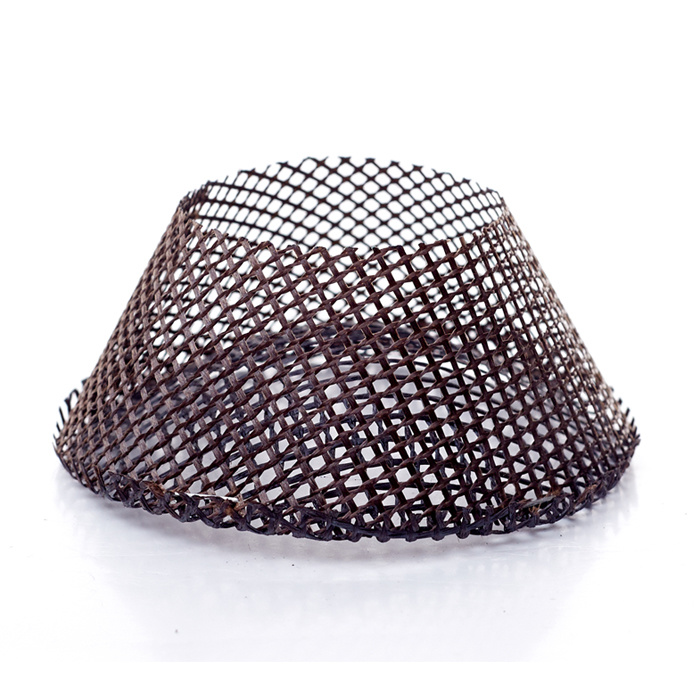 组合滤网：扇形片与铝帽