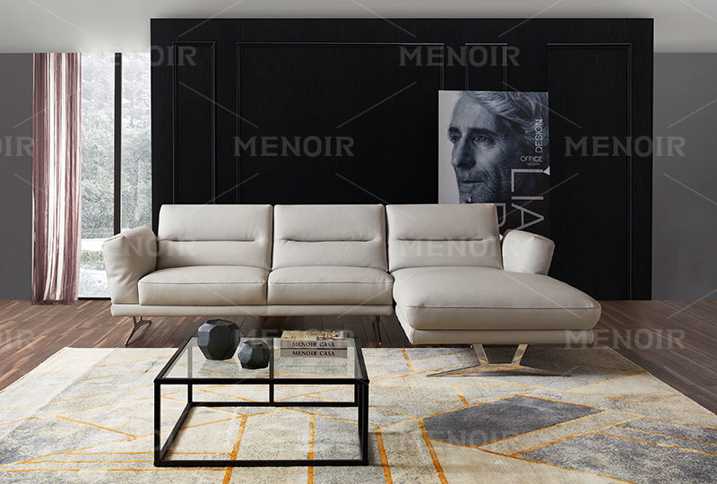 Menoir Sectional Leather Sofa WA-S351