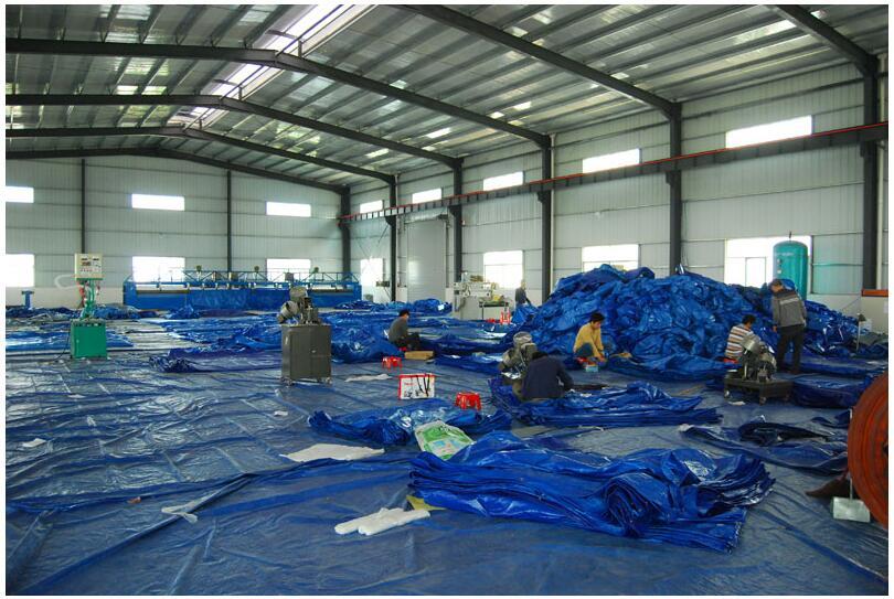 Tarpaulin workshop