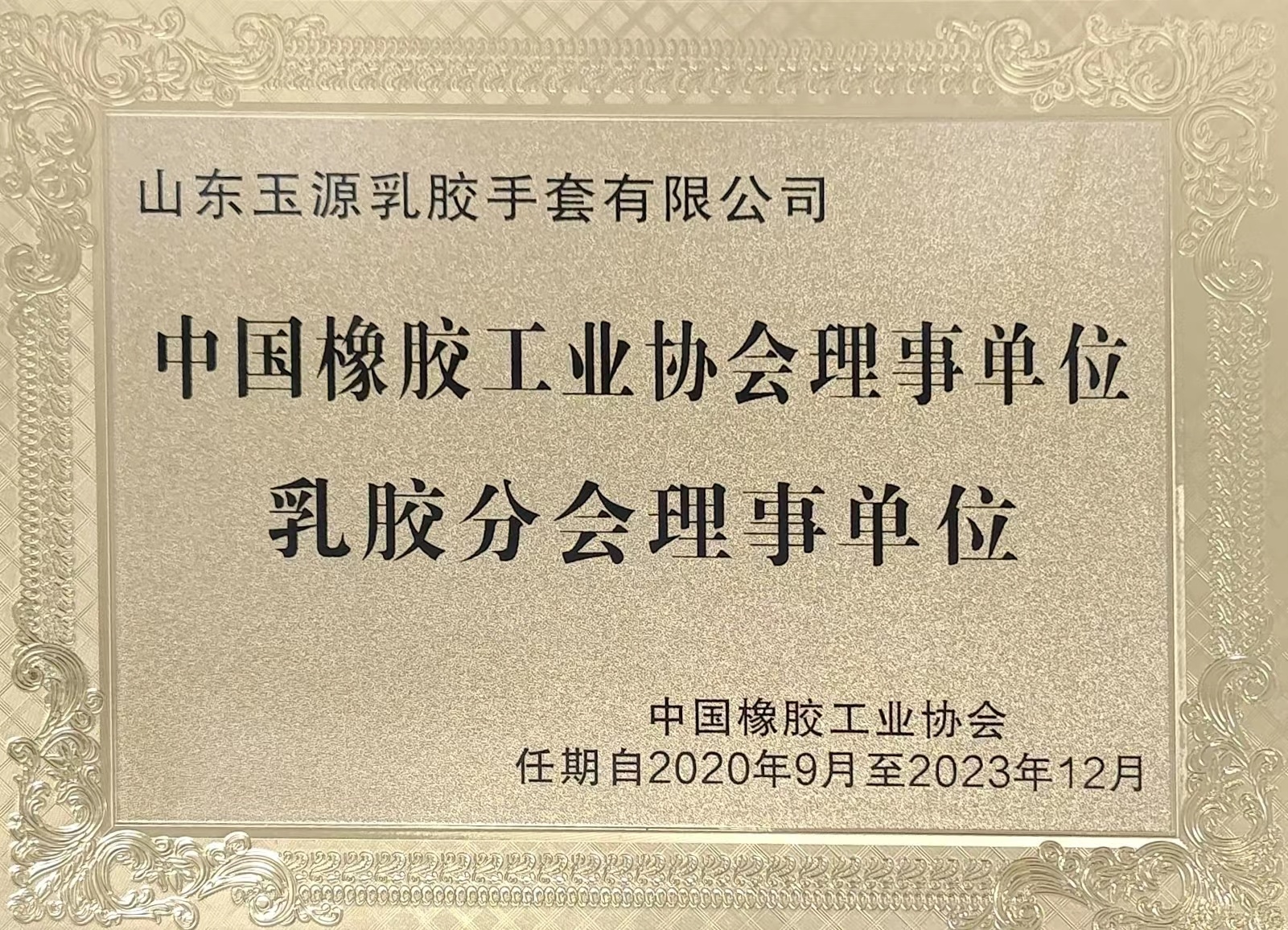 橡胶协会理事