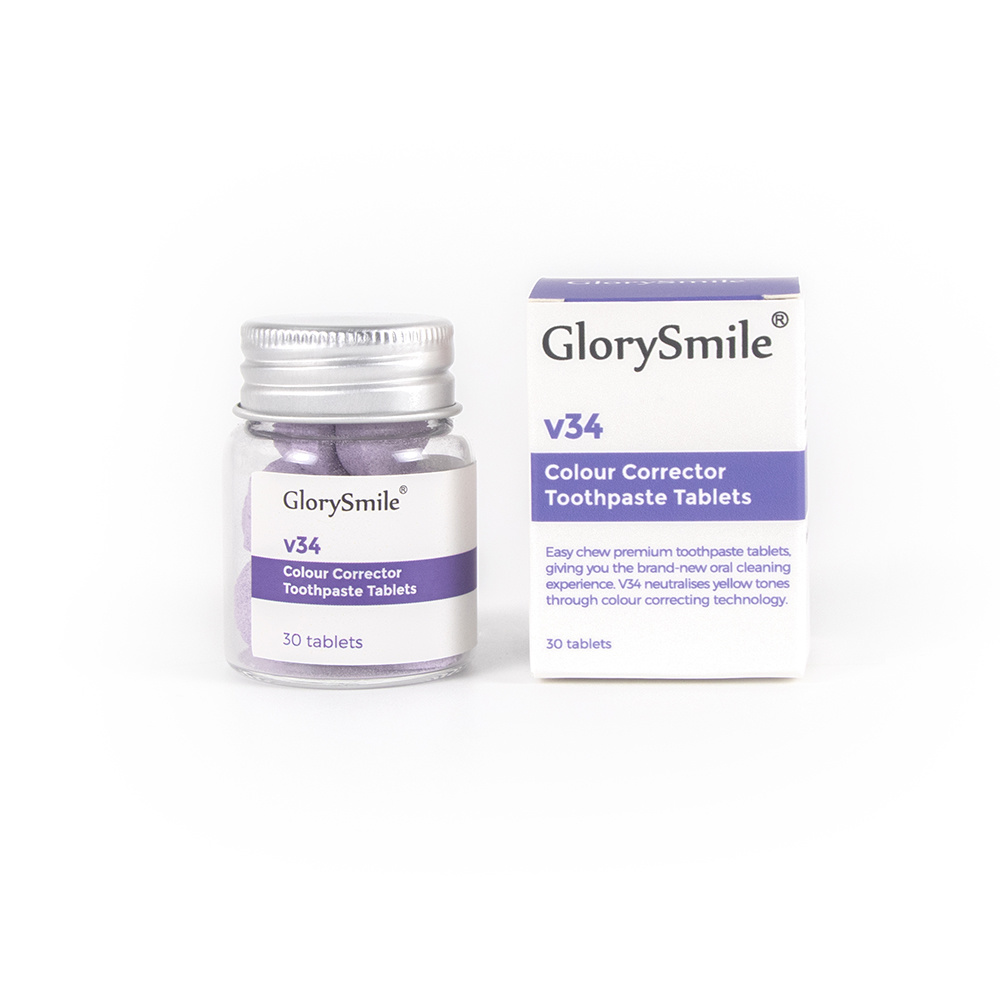 V34 Colour Corrector Toothpaste Tablets