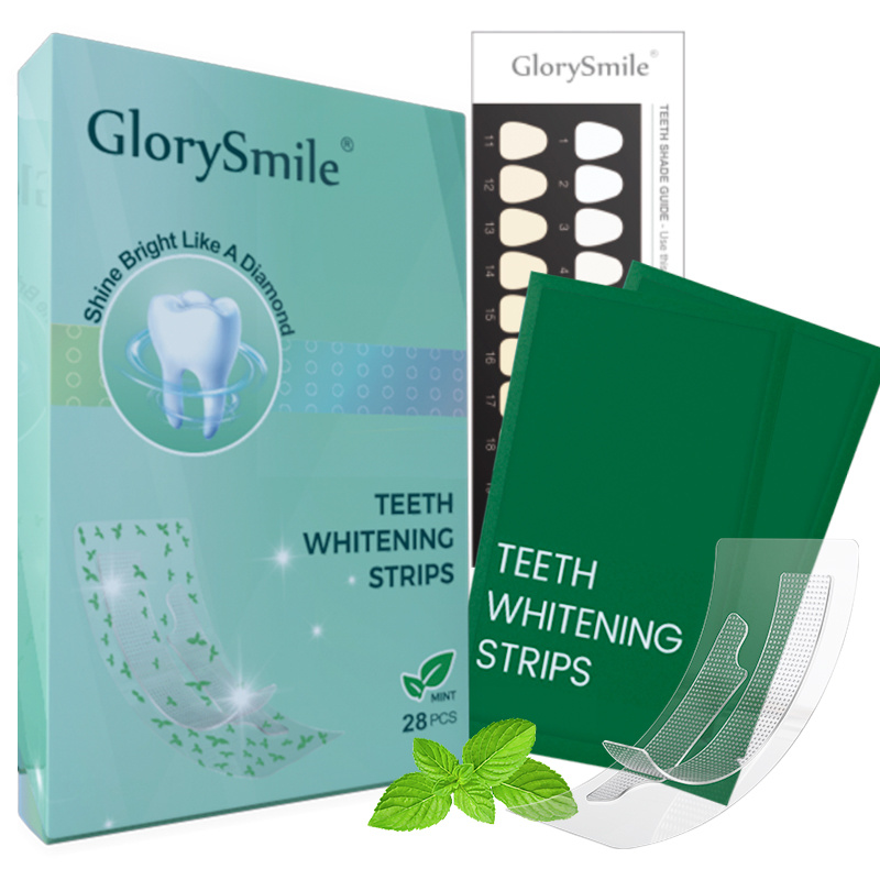 Mint Flavor Teeth Whitening Strips (PAP Formula)