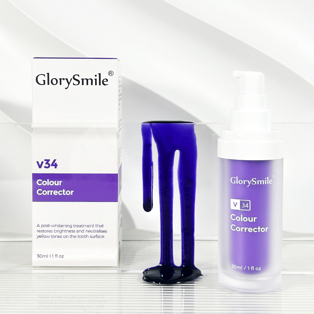 Glorysmile 30ml Purple V34 Colour Corrector Toothpaste