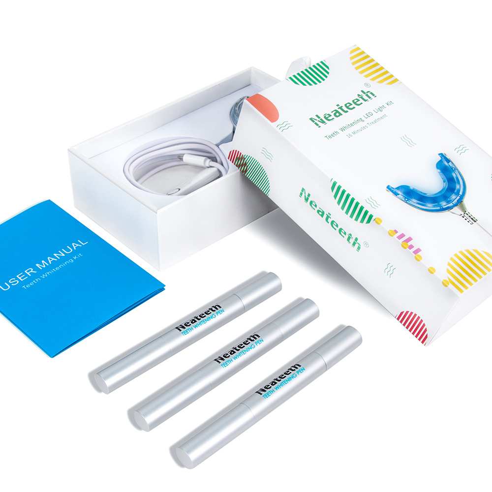 Kit de blanqueamiento de dientes para el hogar con máquina Led de conexión USB Neateeth